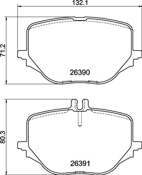 Brembo P 50 170 - Тормозные колодки, дисковые, комплект parts5.com