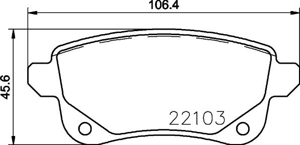 Brembo P 68 064 - Тормозные колодки, дисковые, комплект parts5.com