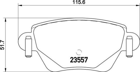 Brembo P 68 028 - Тормозные колодки, дисковые, комплект parts5.com