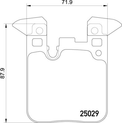 Brembo P 06 095 - Тормозные колодки, дисковые, комплект parts5.com