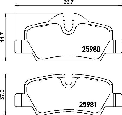 Brembo P 06 090 - Тормозные колодки, дисковые, комплект parts5.com