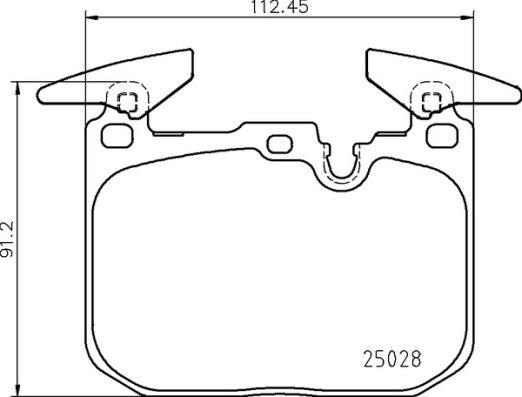 Brembo P 06 098 - Тормозные колодки, дисковые, комплект parts5.com