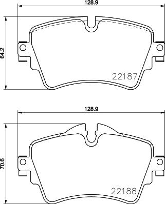 Brembo P 06 092 - Тормозные колодки, дисковые, комплект parts5.com