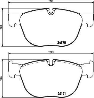 Brembo P 06 049X - Тормозные колодки, дисковые, комплект parts5.com