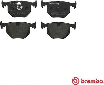 Brembo P 06 044 - Тормозные колодки, дисковые, комплект parts5.com