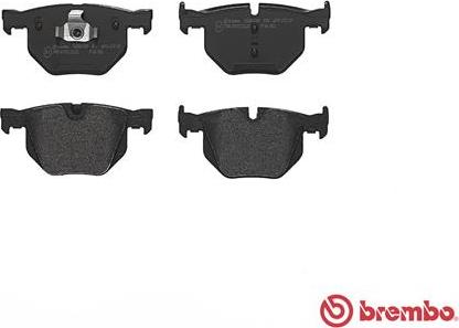 Brembo P 06 056 - Тормозные колодки, дисковые, комплект parts5.com