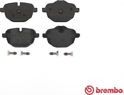 Brembo P 06 064 - Тормозные колодки, дисковые, комплект parts5.com