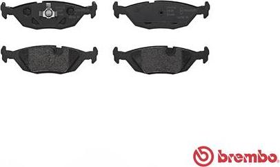 Brembo P 06 009 - Тормозные колодки, дисковые, комплект parts5.com