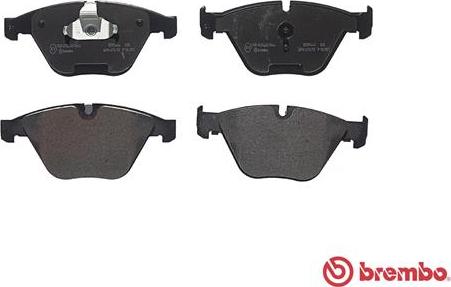 Brembo P 06 081 - Тормозные колодки, дисковые, комплект parts5.com