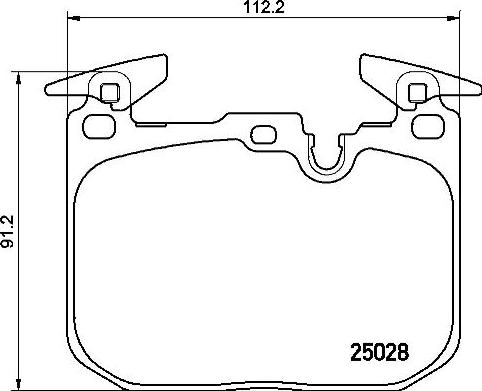 Brembo P 06 088X - Тормозные колодки, дисковые, комплект parts5.com