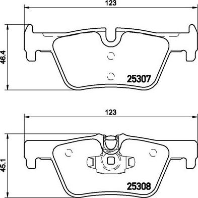 Brembo P 06 071X - Тормозные колодки, дисковые, комплект parts5.com