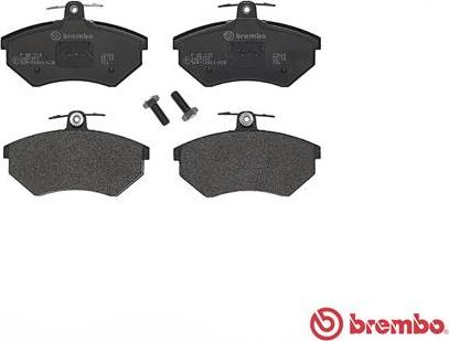 Brembo P 85 015 - Тормозные колодки, дисковые, комплект parts5.com