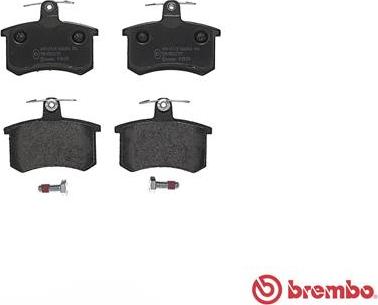 Brembo P 85 013 - Тормозные колодки, дисковые, комплект parts5.com