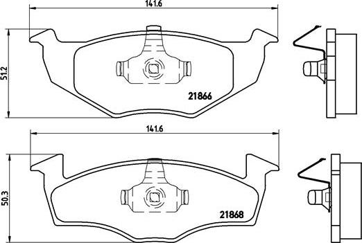 Brembo P 85 030 - Тормозные колодки, дисковые, комплект parts5.com