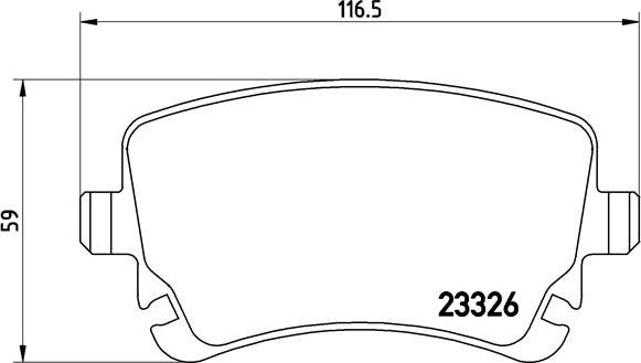 Brembo P 85 076 - Тормозные колодки, дисковые, комплект parts5.com