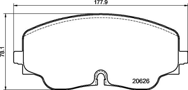 Brembo P 85 193 - Тормозные колодки, дисковые, комплект parts5.com