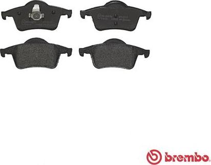 Brembo P 86 014 - Тормозные колодки, дисковые, комплект parts5.com