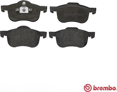 Brembo P 86 016 - Тормозные колодки, дисковые, комплект parts5.com