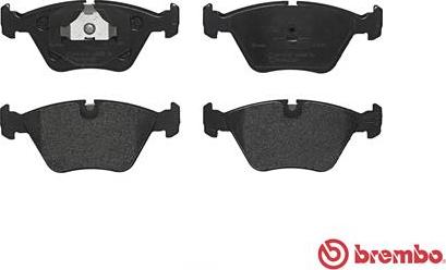 Brembo P 36 007 - Тормозные колодки, дисковые, комплект parts5.com