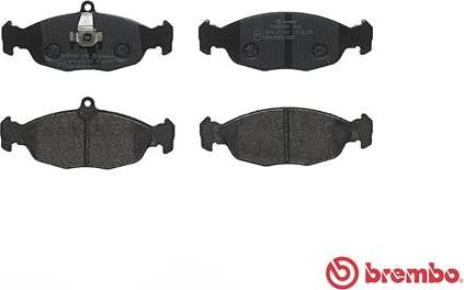 Brembo P 36 017 - Тормозные колодки, дисковые, комплект parts5.com