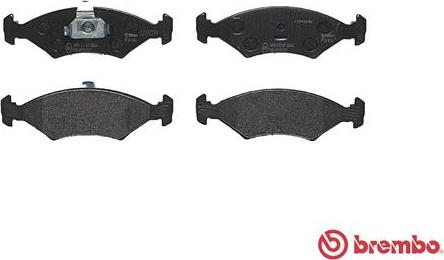 Brembo P 24 043 - Тормозные колодки, дисковые, комплект parts5.com