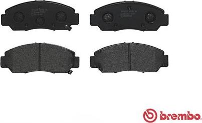 Brembo P 28 047 - Тормозные колодки, дисковые, комплект parts5.com