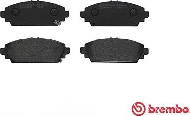 Brembo P 28 031 - Тормозные колодки, дисковые, комплект parts5.com