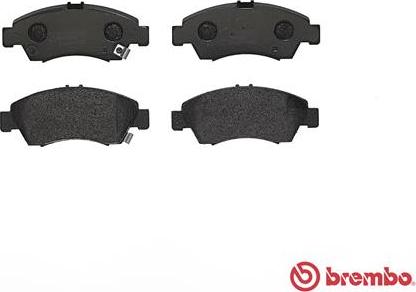 Brembo P 28 024 - Тормозные колодки, дисковые, комплект parts5.com