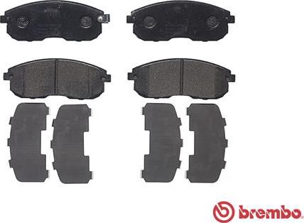 Brembo P 79 030 - Тормозные колодки, дисковые, комплект parts5.com