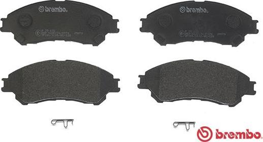 Brembo P 79 032 - Тормозные колодки, дисковые, комплект parts5.com