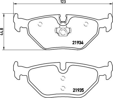 INTERBRAKE PD3008 - Тормозные колодки, дисковые, комплект parts5.com