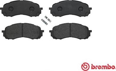 Brembo P 78 015 - Тормозные колодки, дисковые, комплект parts5.com