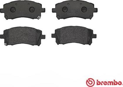 Brembo P 78 010 - Тормозные колодки, дисковые, комплект parts5.com