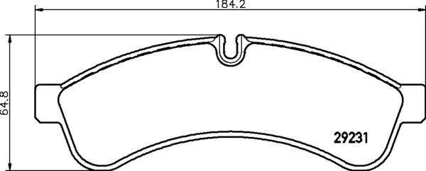 Brembo P A6 030 - Тормозные колодки, дисковые, комплект parts5.com