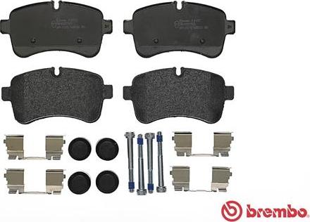 Brembo P A6 027 - Тормозные колодки, дисковые, комплект parts5.com