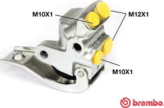 Brembo R 61 012 - Регулятор тормозных сил parts5.com