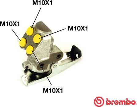 Brembo R 85 006 - Регулятор тормозных сил parts5.com