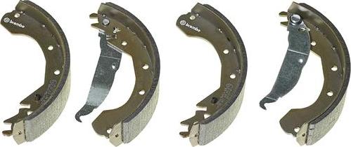 Brembo S 59 510 - Комплект тормозных колодок, барабанные parts5.com