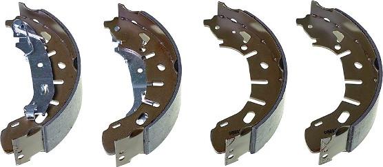 Brembo S 59 531 - Комплект тормозных колодок, барабанные parts5.com