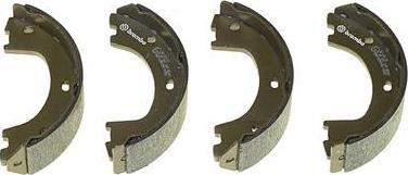 Brembo S 50 521 - Комплект тормозов, ручник, парковка parts5.com