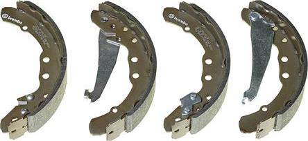 Brembo S 85 514 - Комплект тормозных колодок, барабанные parts5.com