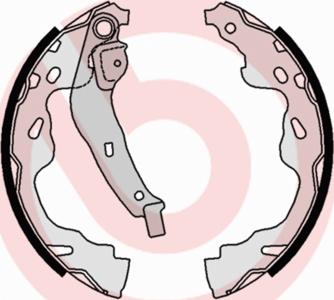 Brembo S 83 509 - Brake Shoe Set parts5.com