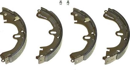 Brembo S 83 503 - Комплект тормозных колодок, барабанные parts5.com