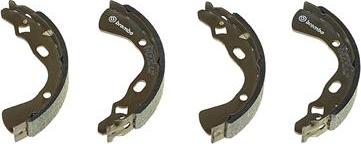 Brembo S 30 507 - Комплект тормозных колодок, барабанные parts5.com