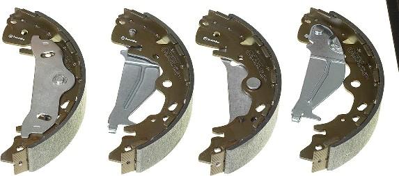 Brembo S 30 521 - Комплект тормозных колодок, барабанные parts5.com