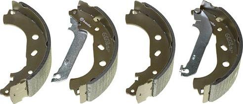 Brembo S 24 539 - Комплект тормозных колодок, барабанные parts5.com