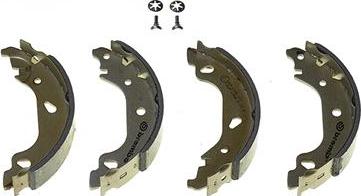 Brembo S 23 551 - Комплект тормозных колодок, барабанные parts5.com