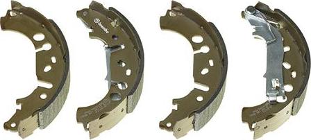 Brembo S 23 531 - Комплект тормозных колодок, барабанные parts5.com