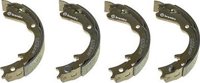 Brembo S 78 508 - Комплект тормозов, ручник, парковка parts5.com