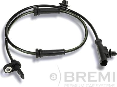 Bremi 50164 - Датчик ABS, частота вращения колеса parts5.com